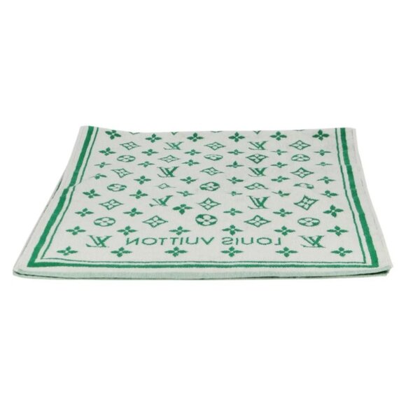 LOUIS VUITTON Monogram Beach Towel Serviette Towel Pile M77752 Auth yk18596V - Picture 13 of 16